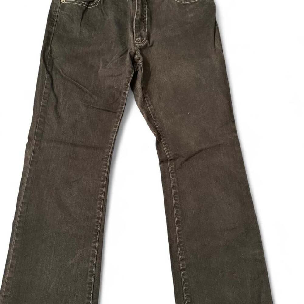 Gap Boot Cut Stretch Black Denim Jeans Size 8